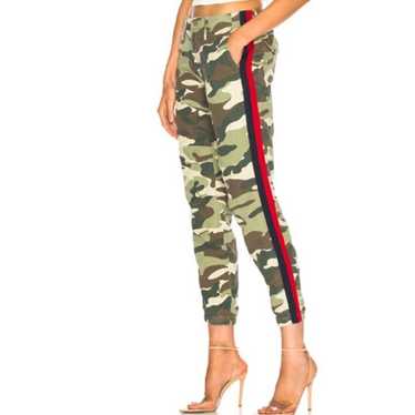 Mother Denim MOTHER Cotton Camouflage Jogger Pants