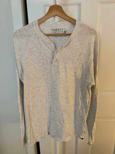 Faherty Faherty Long-Sleeve Newport Cloud Henley