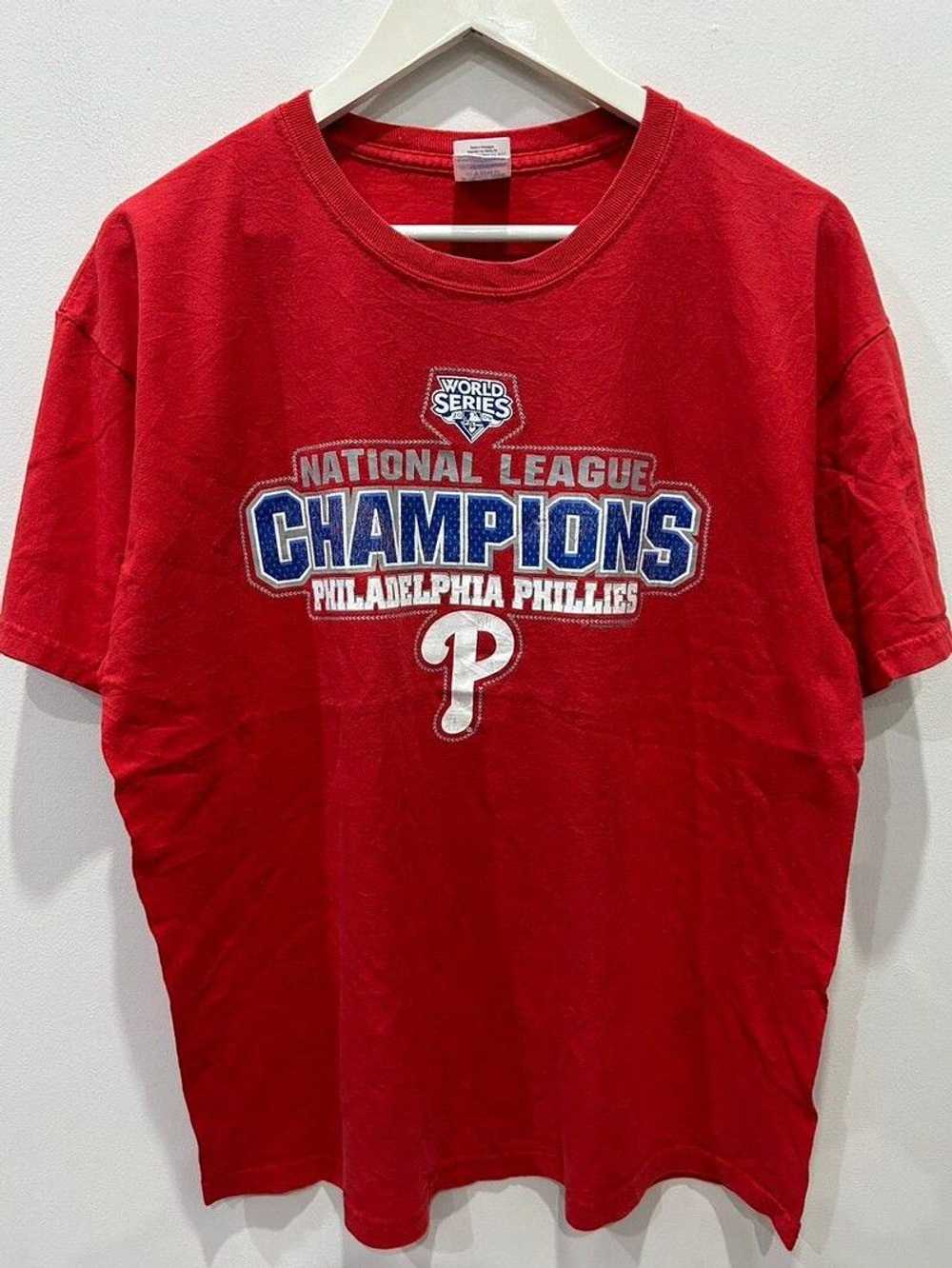 MLB × Vintage VTG Philadelphia Phillies tshirt si… - image 1