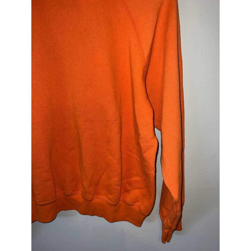 Tultex 90s Vintage Tultex Maximum Sweats Orange B… - image 5