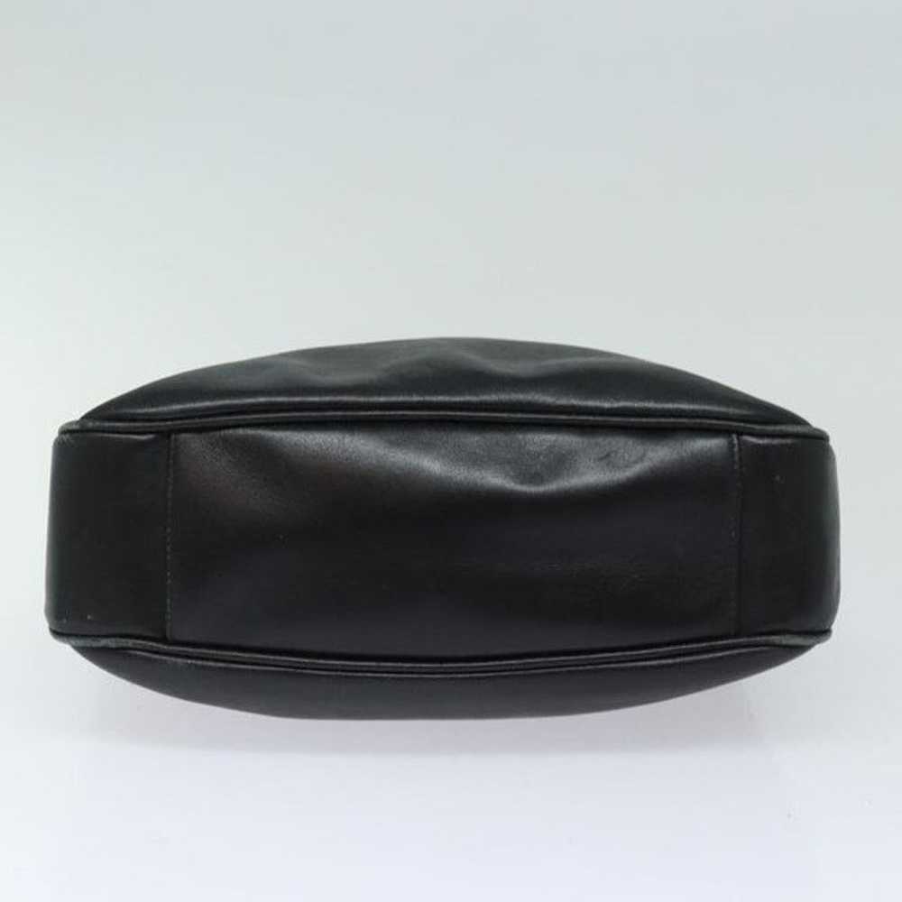 Gucci GUCCI Bamboo Shoulder Bag Leather Black 001… - image 9