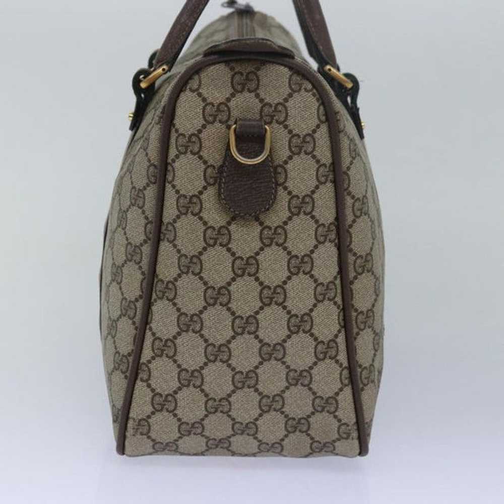 Gucci GUCCI GG Supreme Web Sherry Line Boston Bag… - image 5