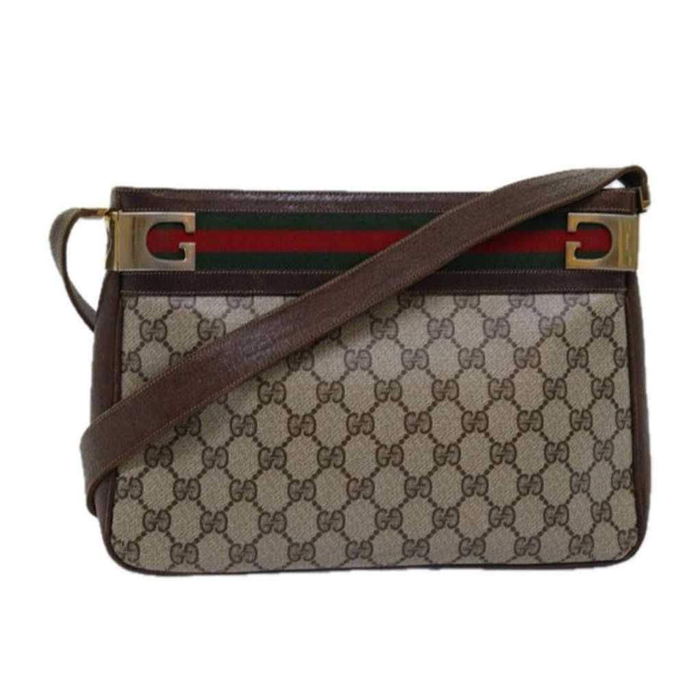 Gucci GUCCI GG Supreme Web Sherry Line Shoulder B… - image 1