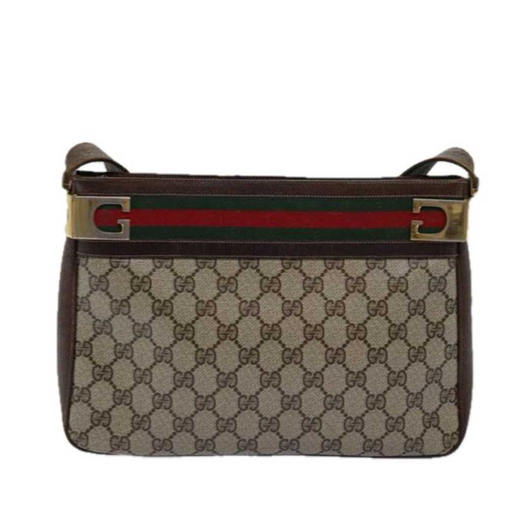 Gucci GUCCI GG Supreme Web Sherry Line Shoulder B… - image 2