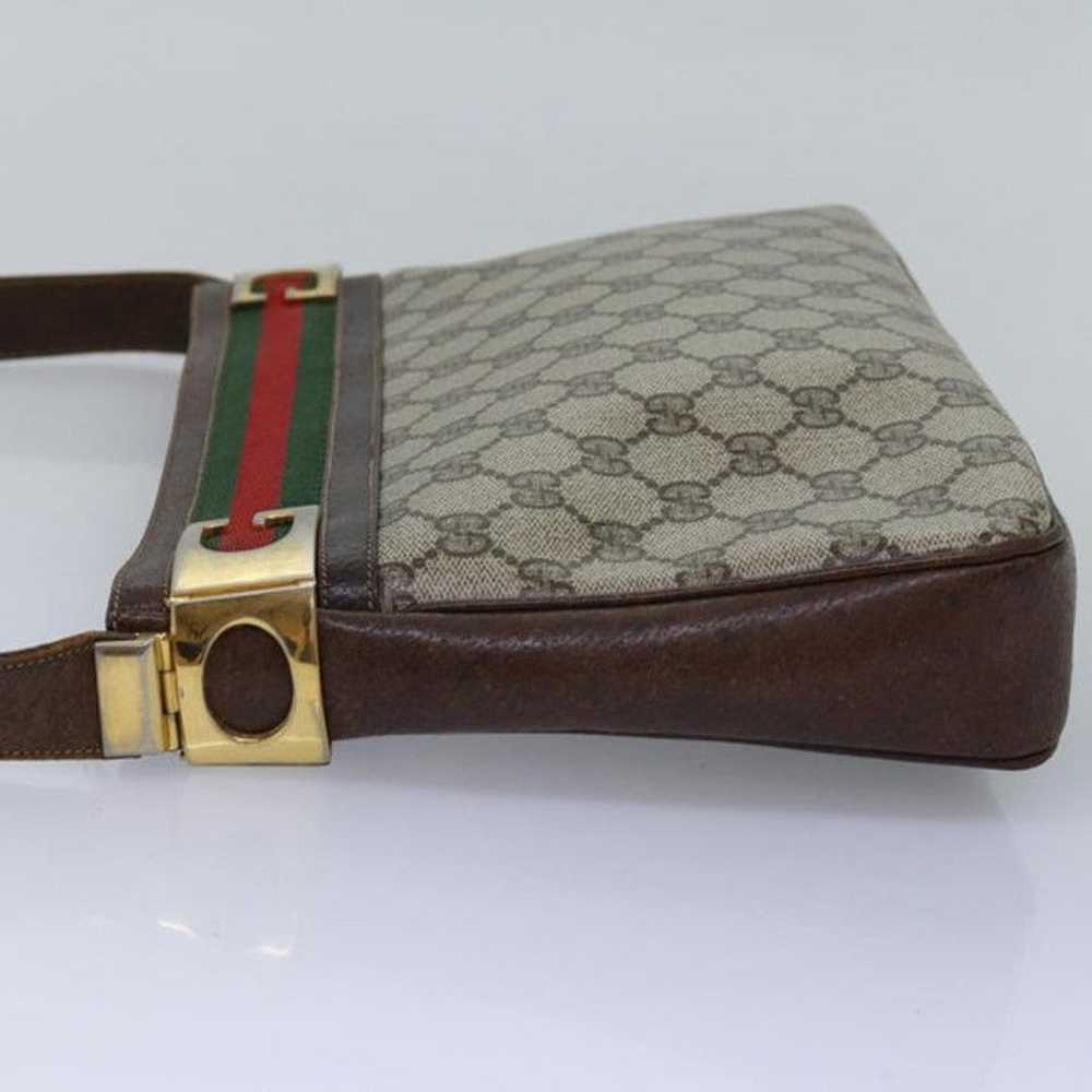 Gucci GUCCI GG Supreme Web Sherry Line Shoulder B… - image 4