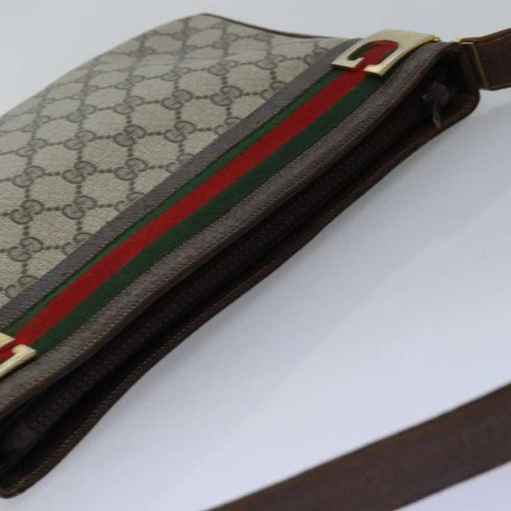 Gucci GUCCI GG Supreme Web Sherry Line Shoulder B… - image 6