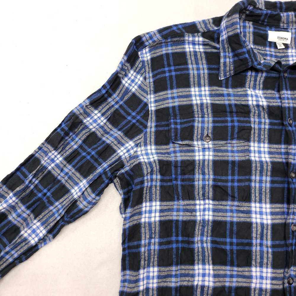 Sonoma Sonoma Tartan Flannel Button Up Shirt Men … - image 4