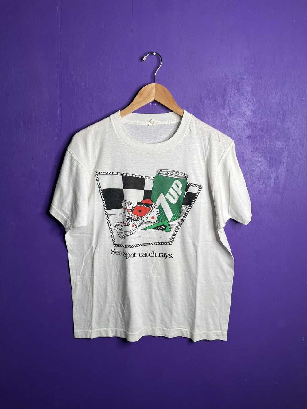 Made In Usa × Vintage Vintage 80s 7up catch rays … - image 1