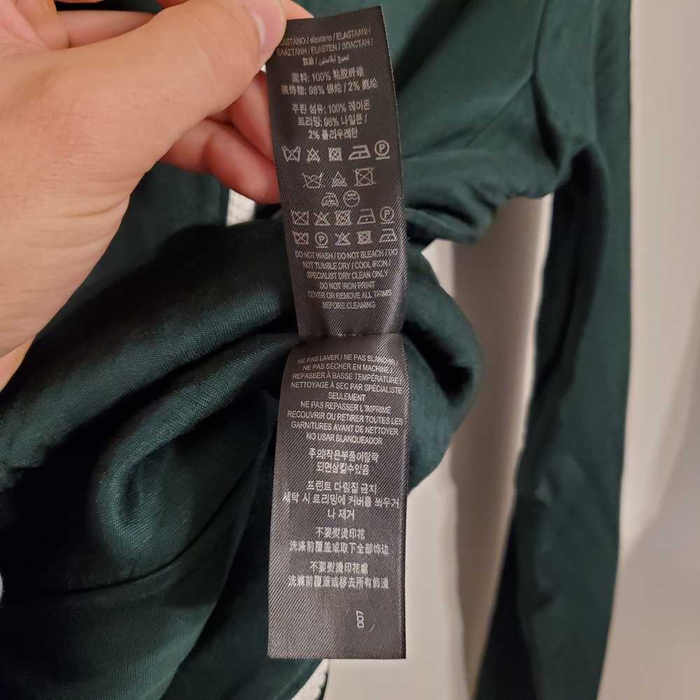 Burberry Burberry green track jacket size S - image 8