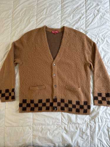 Supreme Supreme Checkered Knit cardigan