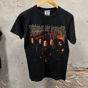 Band Tees × Vintage Y2K 2006 Cradle of Filth Blac… - image 1