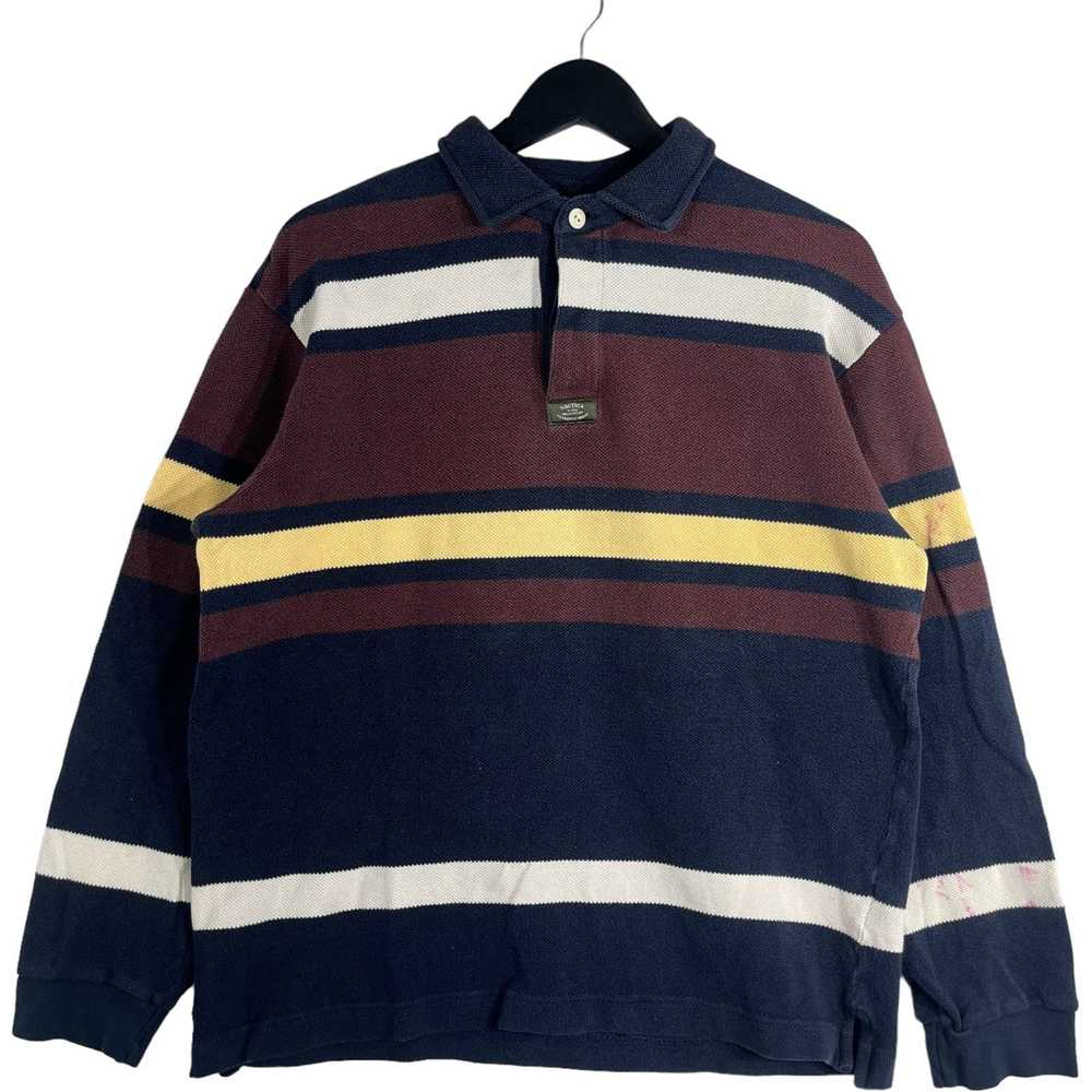 Nautica Nautica Long Sleeve Striped Rugby - image 1