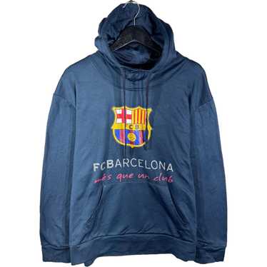 Fc barcelona hoodie youth on sale