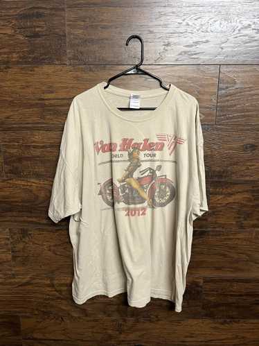 Designer Van Halen 2012 World Tour T-shirt Pin-Up 