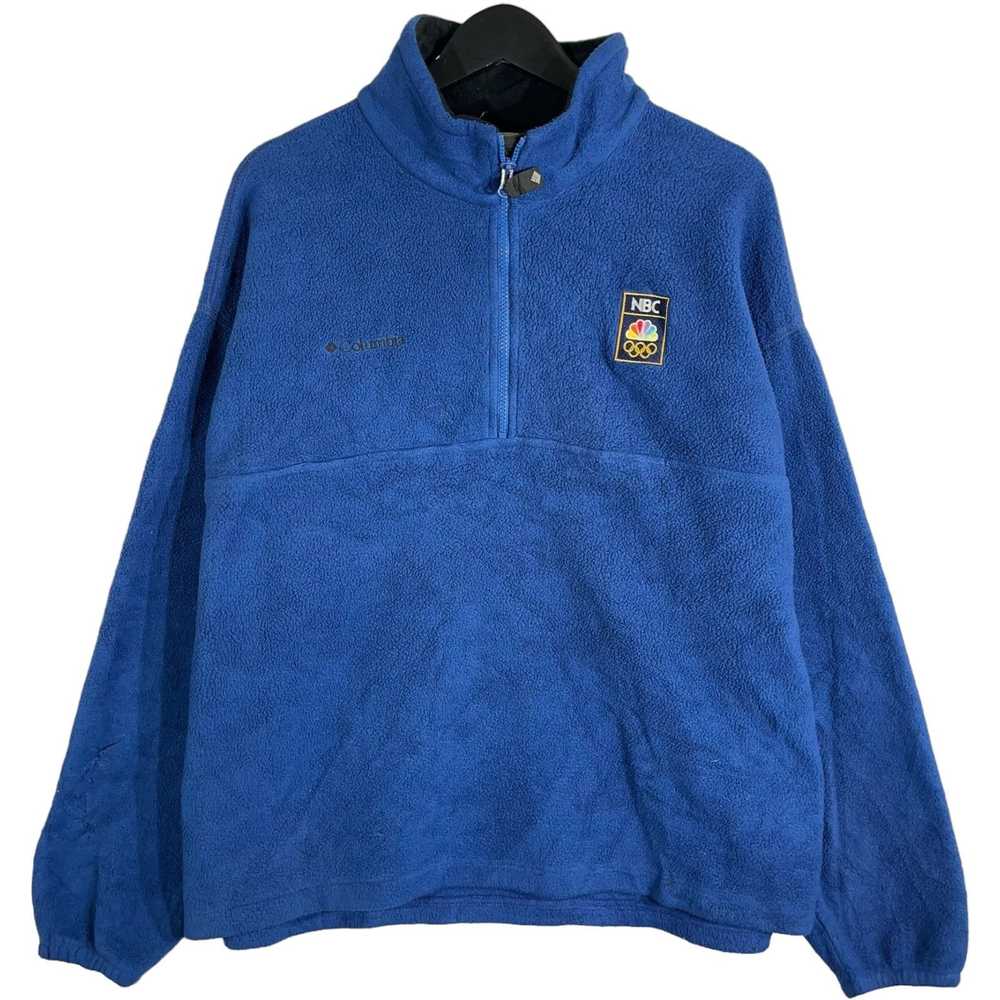 Columbia Vintage Columbia NBC Olympics 1/4 Zip Fl… - image 1