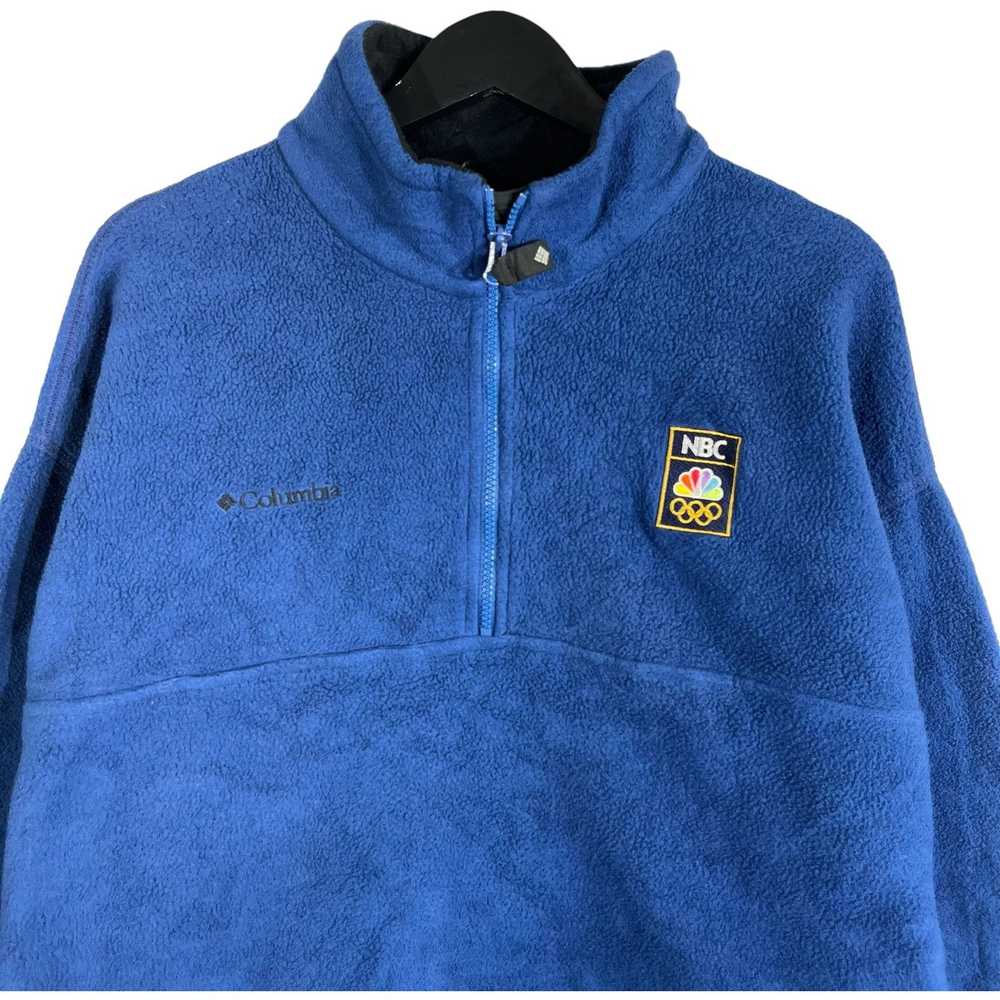 Columbia Vintage Columbia NBC Olympics 1/4 Zip Fl… - image 2