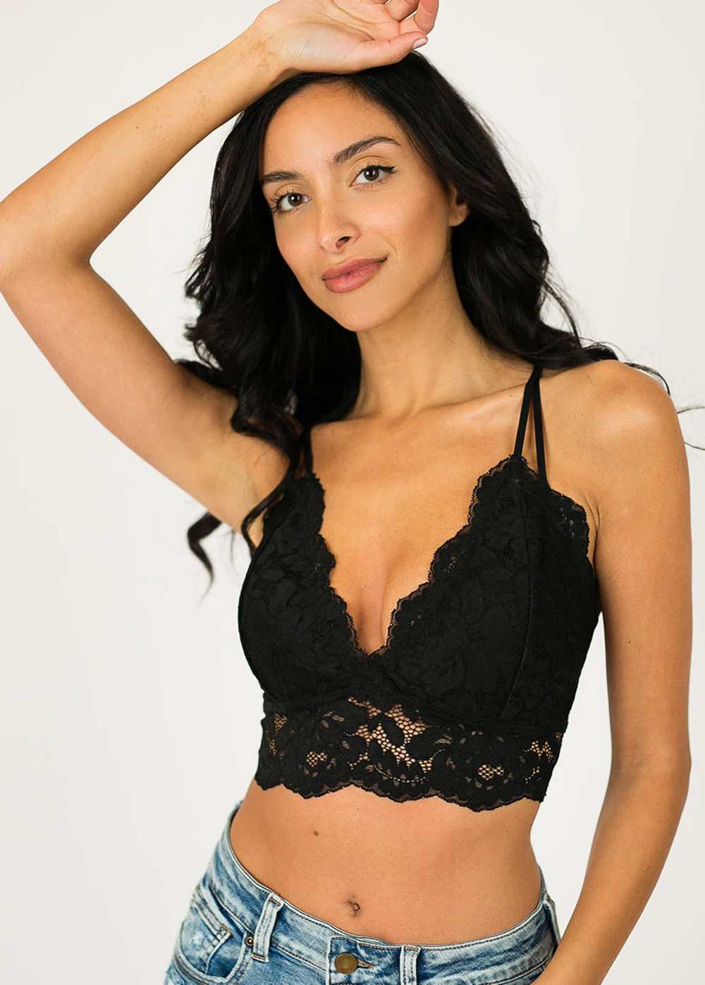 Joyfolie Mel Bralette in Black - image 2