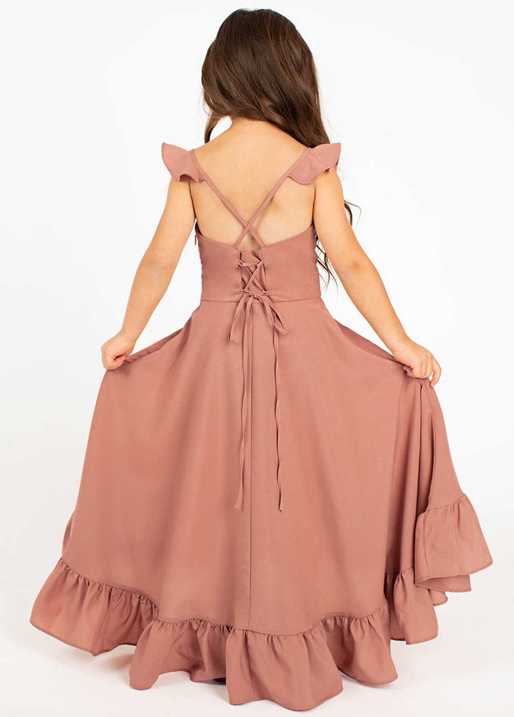 Joyfolie Syd Dress in Rose Taupe - image 3