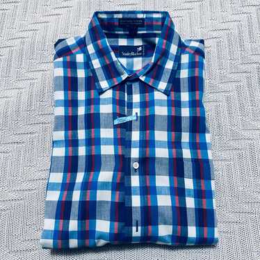 Stanley Blacker Vintage Stanley Blacker blue plaid