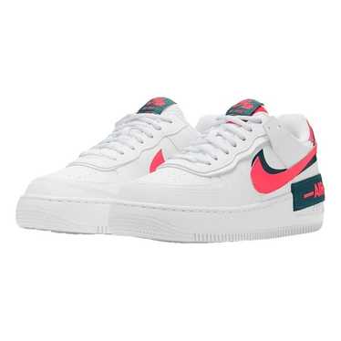 Nike Air Force 1 leather trainers - image 1