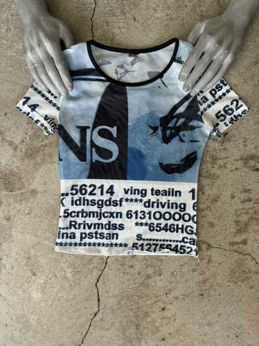 Vintage VINTAGE Y2K JPG/ MARGIELA -ESK SHEER TOP