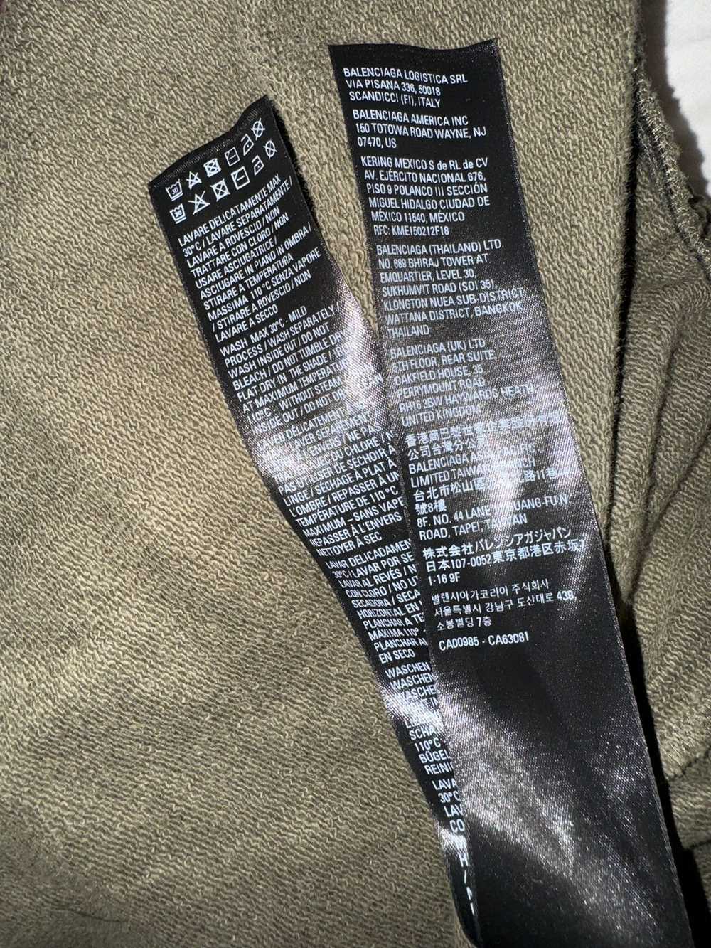 Balenciaga Olive Campaign Sweatpants - image 6