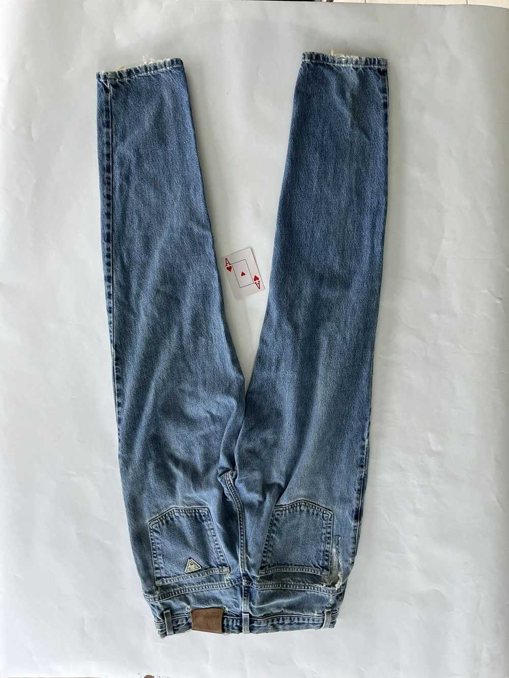 Guess × Vintage Vintage Guess Jeans Mens Blue Den… - image 5