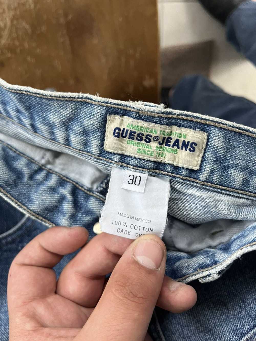 Guess × Vintage Vintage Guess Jeans Mens Blue Den… - image 7