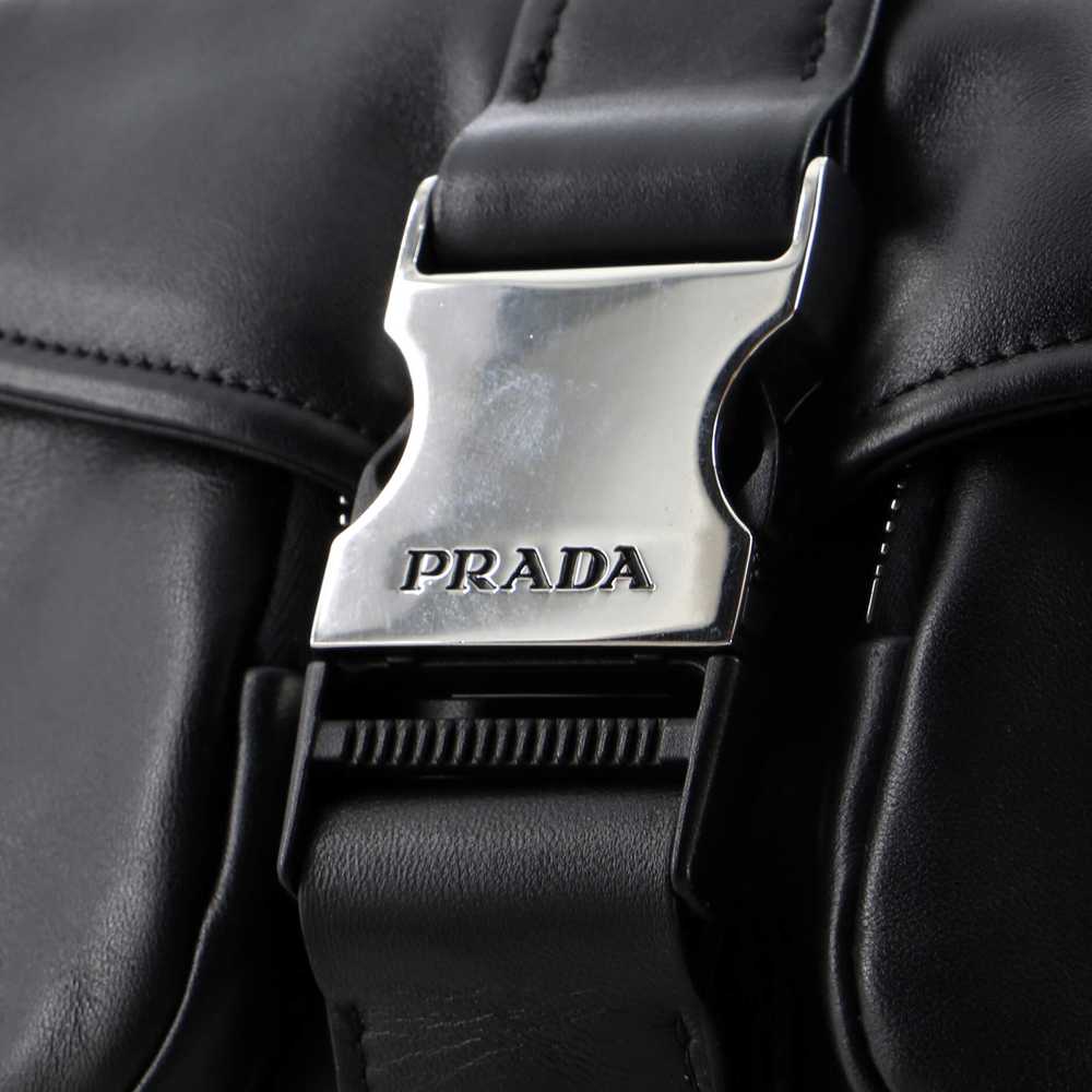 PRADA Pocket Flap Shoulder Bag Leather - image 6