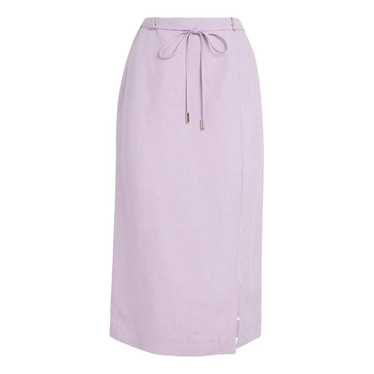 Claudie Pierlot Linen mid-length skirt - image 1