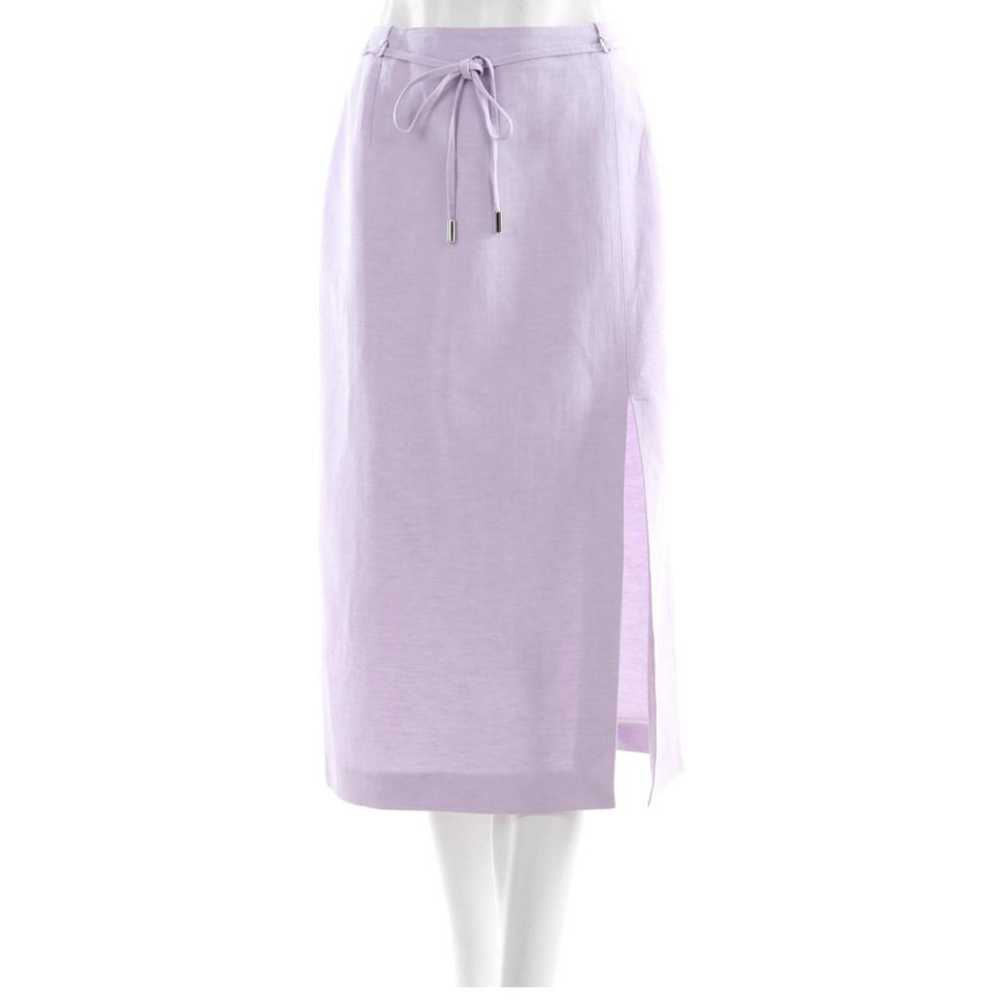 Claudie Pierlot Linen mid-length skirt - image 2