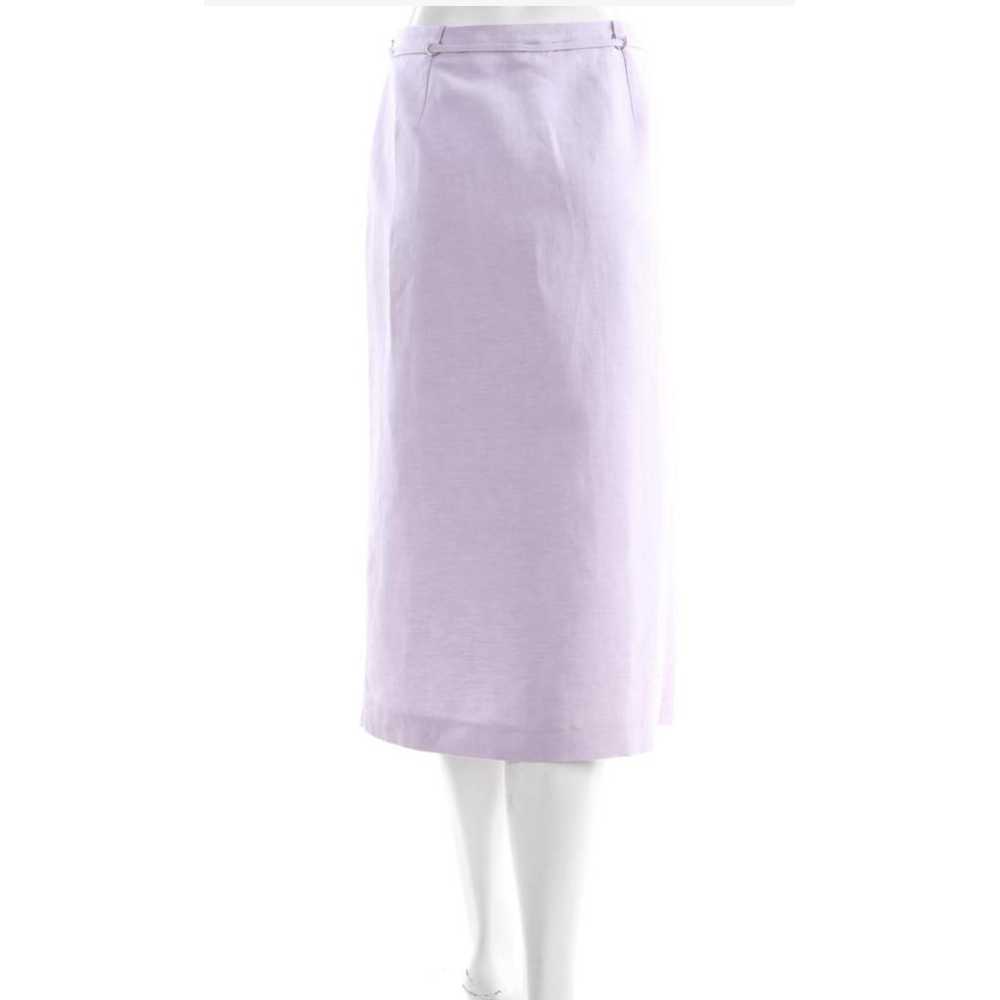 Claudie Pierlot Linen mid-length skirt - image 3