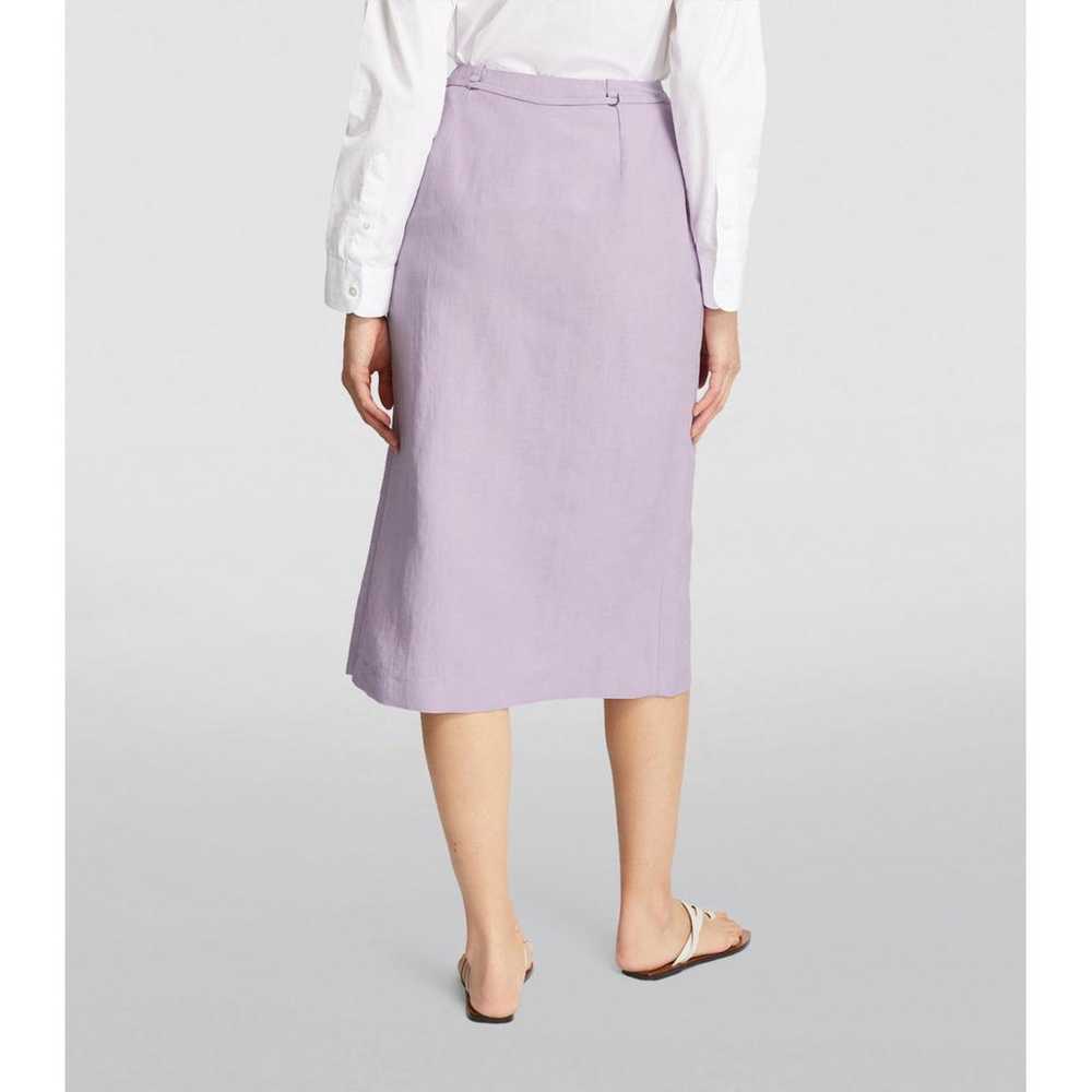 Claudie Pierlot Linen mid-length skirt - image 6