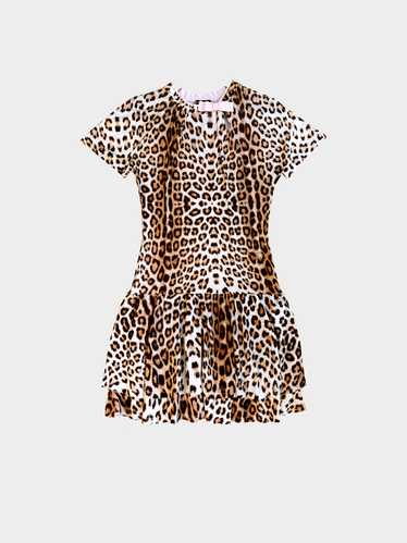 Roberto Cavalli 2000s Leopard Print Dress