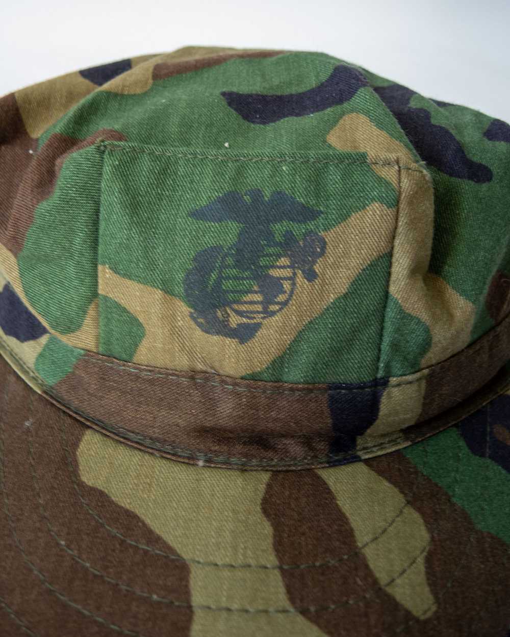 Military × Usmc × Vintage U.S.M.C. Cap Utility MC… - image 5