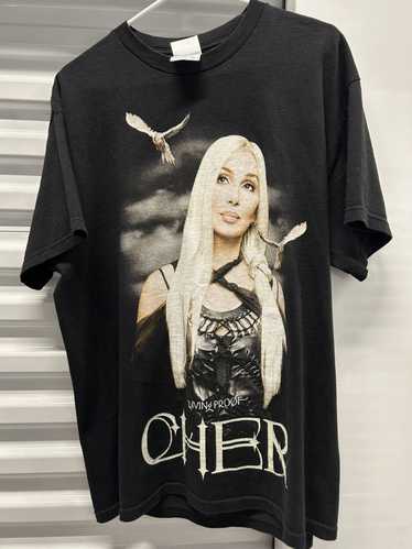 Band Tees × Vintage 2002 Cher living proof L