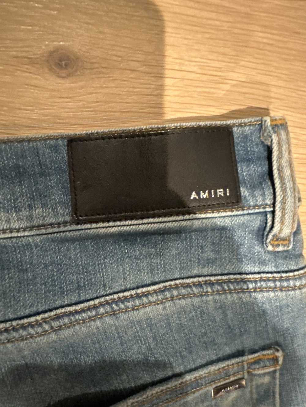 Amiri × Streetwear amiri blue jeans - image 1