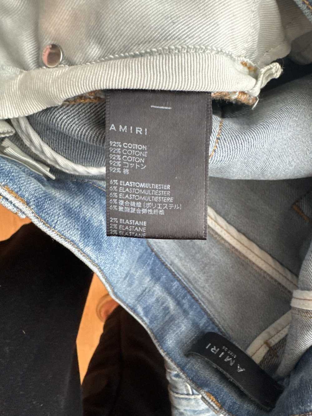 Amiri × Streetwear amiri blue jeans - image 7