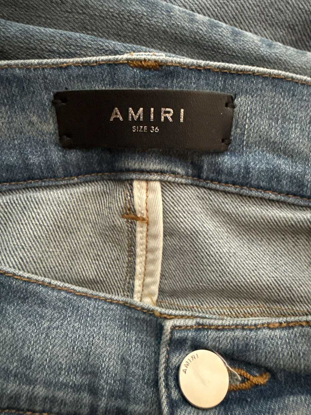 Amiri × Streetwear amiri blue jeans - image 8