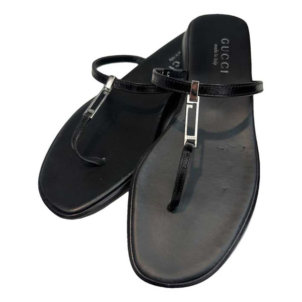 Gucci Leather sandal - image 1