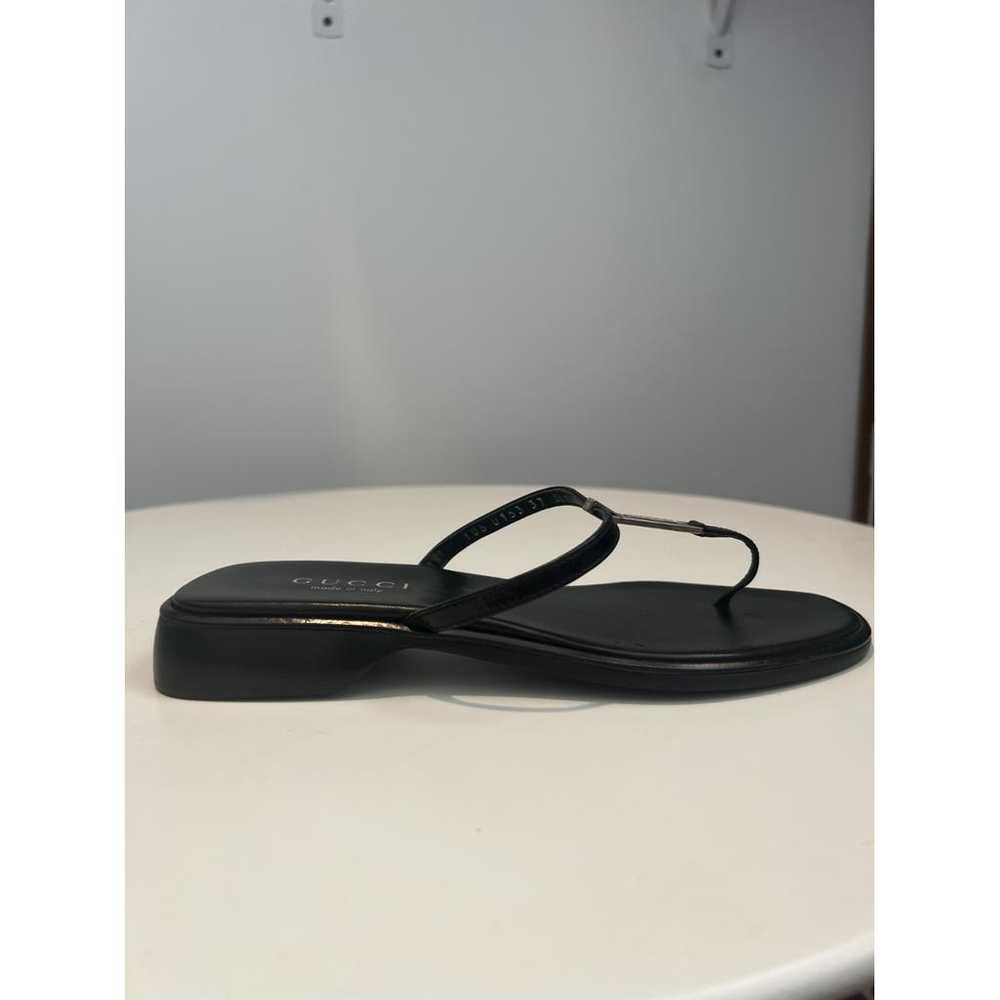 Gucci Leather sandal - image 9