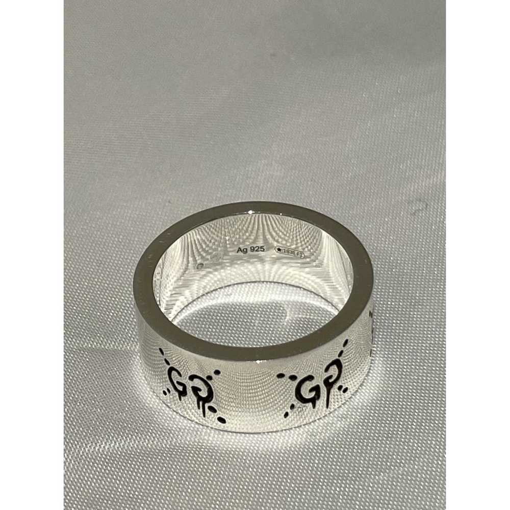 Gucci Icon silver ring - image 5