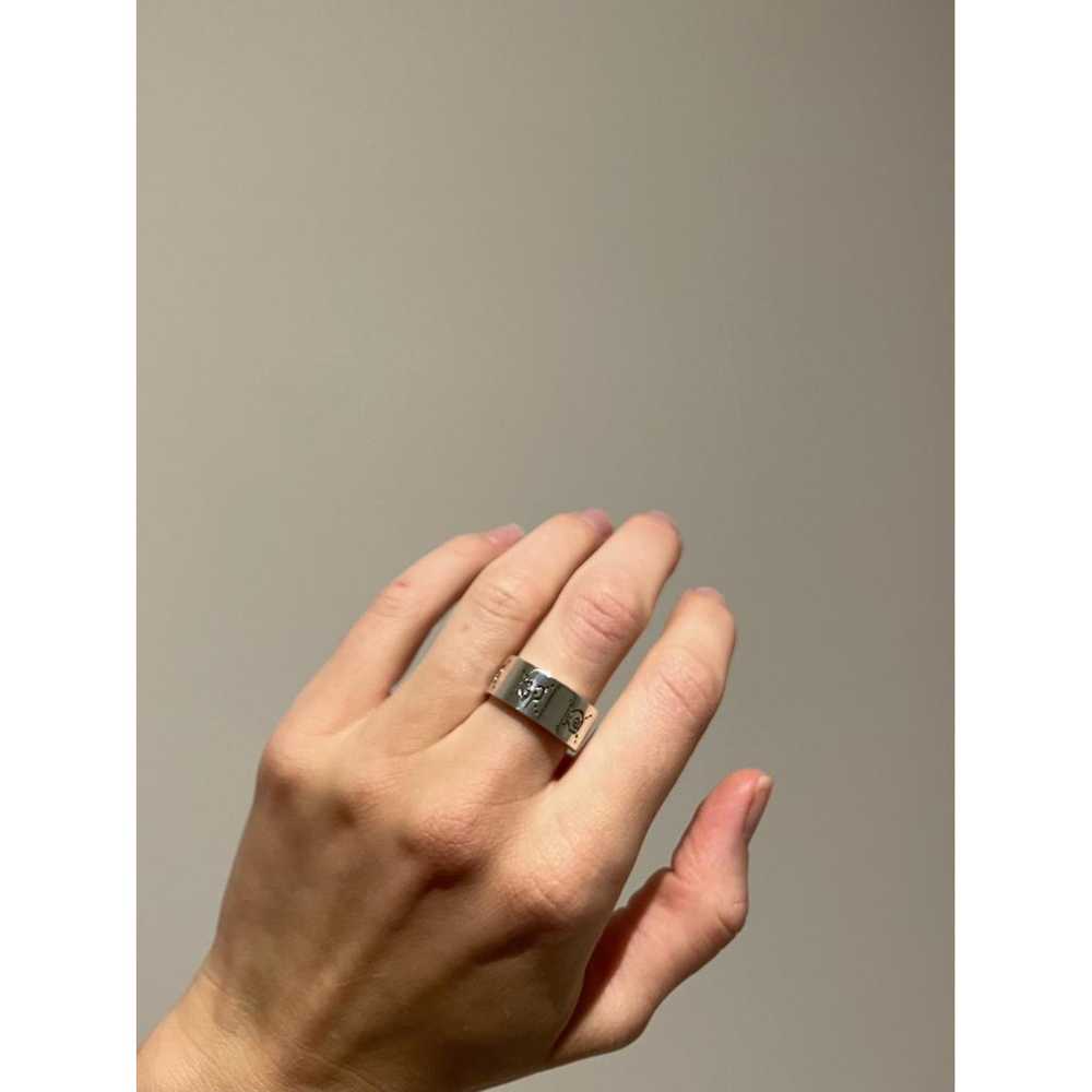 Gucci Icon silver ring - image 7