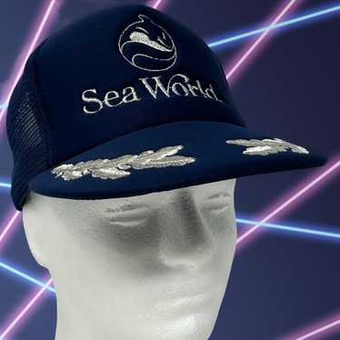 Vintage shops Sea world AOP Hat