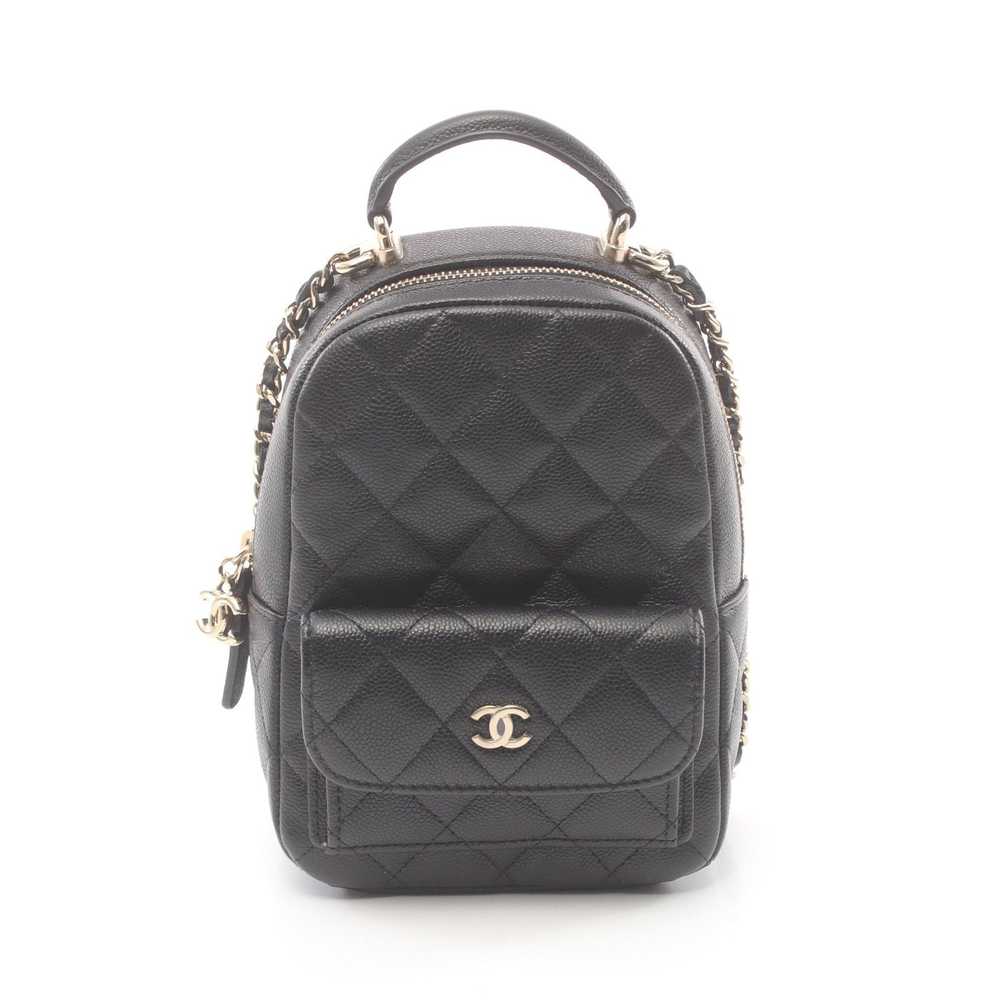 Chanel Chanel Matelasse Mini Rucksack Caviar Skin… - image 1