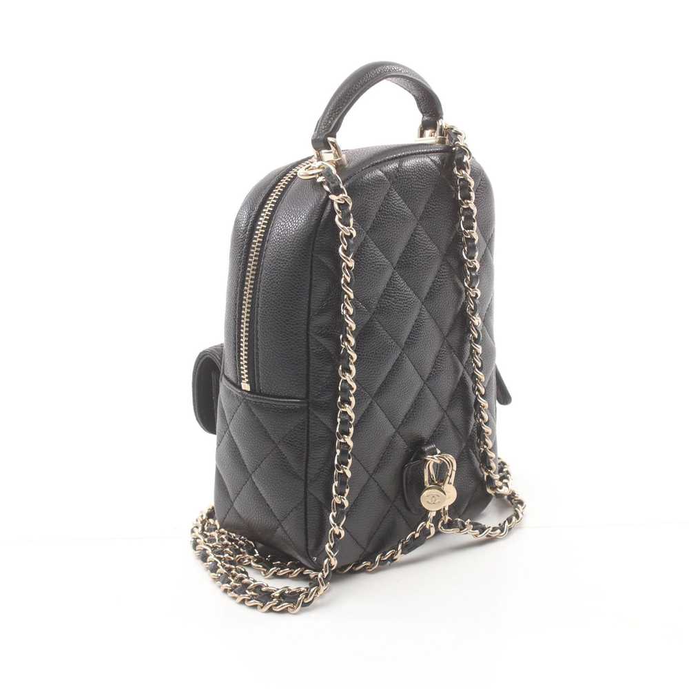 Chanel Chanel Matelasse Mini Rucksack Caviar Skin… - image 2