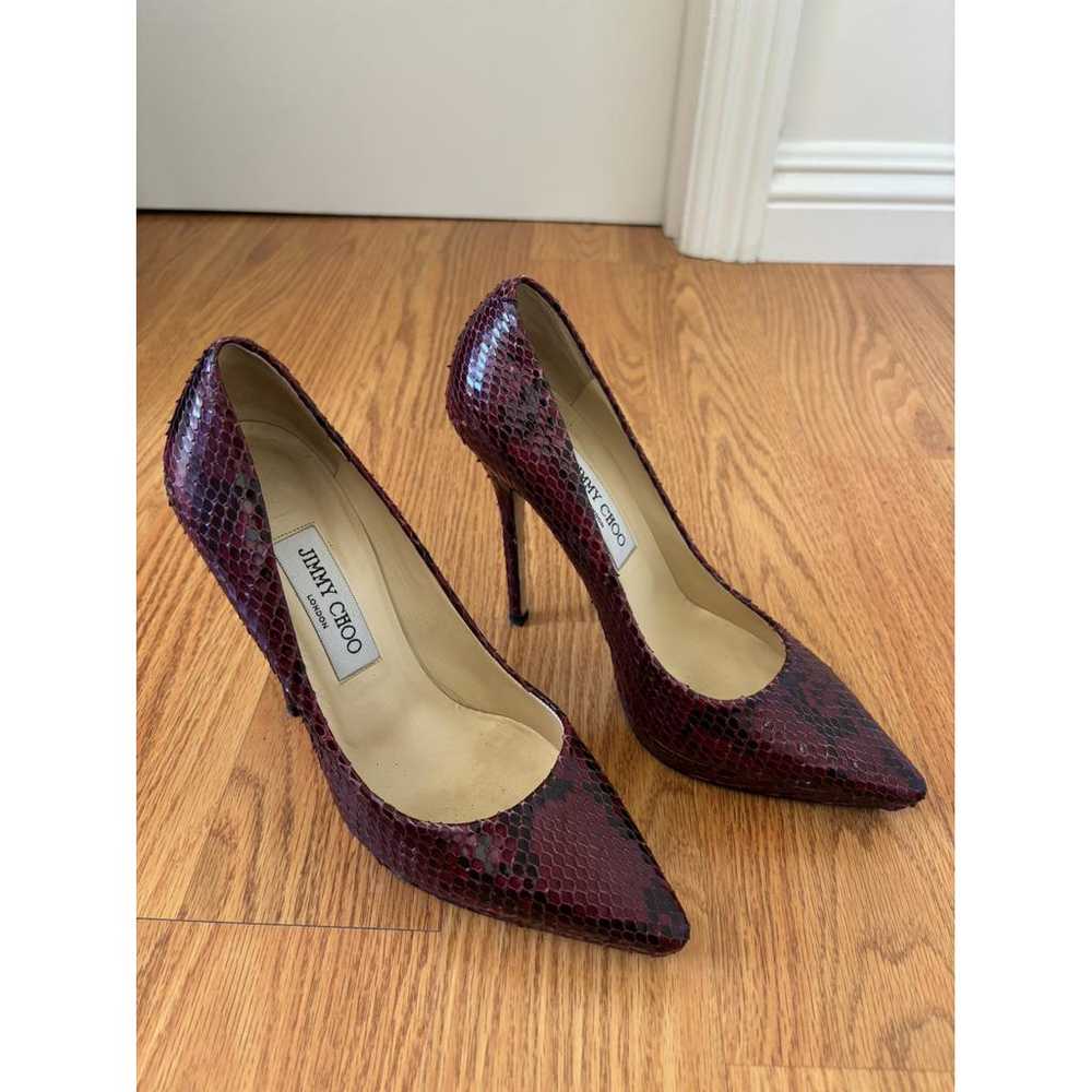 Jimmy Choo Python heels - image 2