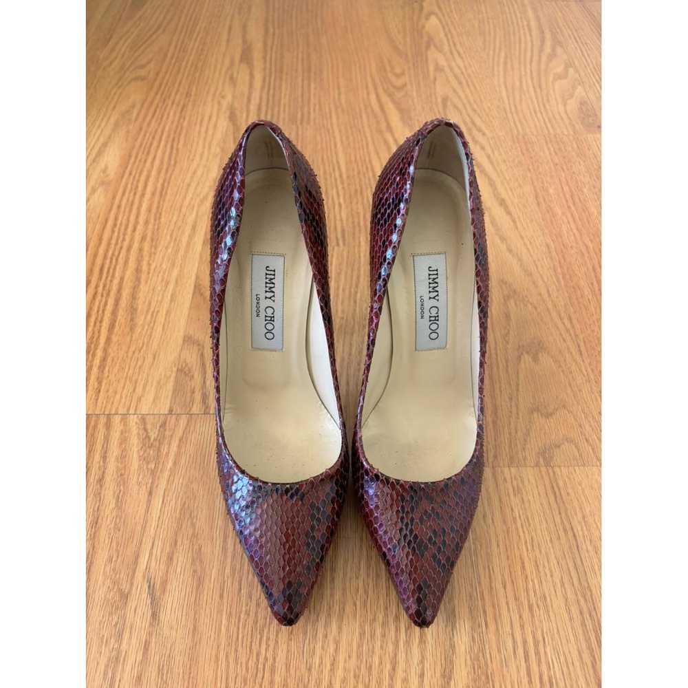 Jimmy Choo Python heels - image 3