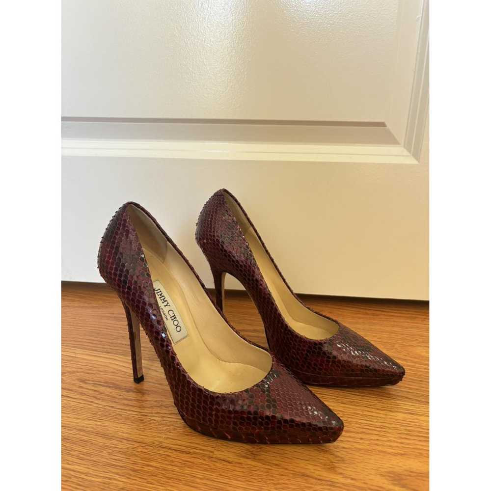 Jimmy Choo Python heels - image 5