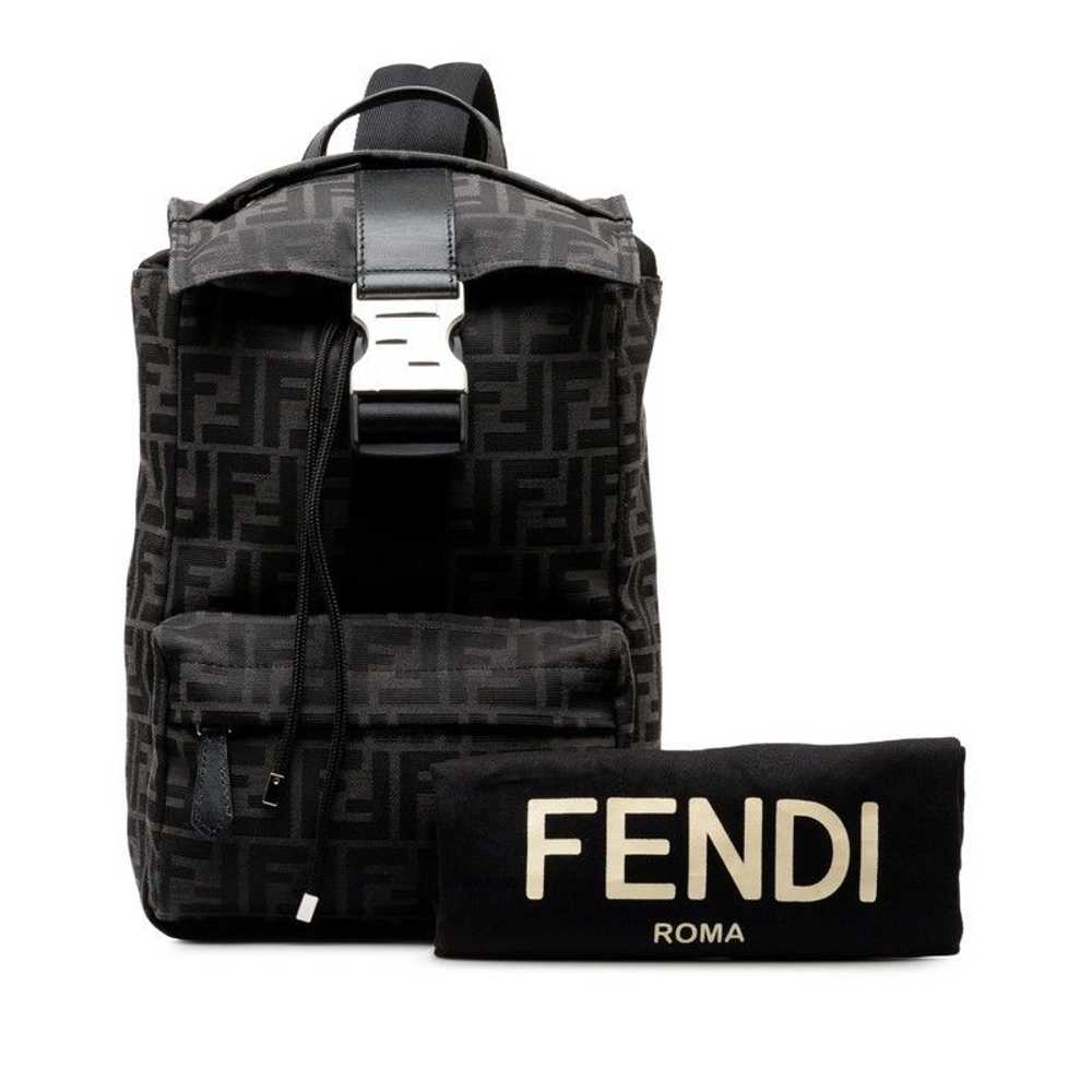 Fendi Fendi Fendi Canvas Leather Fendiness S Body… - image 9